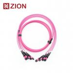 4x12 48F MPO OM4 Fiber Optic Trunk Cable Singlemode Multimode for sale