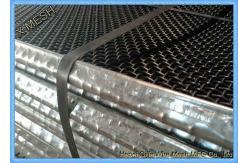 China High Carbon Steel Flat Top Vibrating Screen Wire Mesh , Sand Screen Mesh supplier