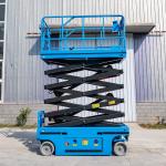 12m Electric Scissor Lift Self Propelled Scissor Lift Platform With CE for sale