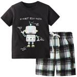 Summer Cotton Cartoon Robot Suit Little Boy Clothes for sale