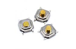 China 4X4 X1.6MM Push Button Tact Switch Micro Waterproof 4 Pins Smd supplier