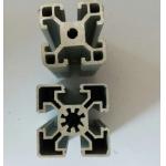 Extruded Anodized 6005 Aluminium Profile System with Bending / Cutting for sale