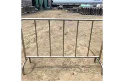 China Metal Crowd Control Barriers 1.2M Galvanized Crowd Control Barricade supplier
