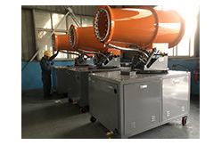 China 60L/Min 50m Movable Mist Cannon Dust Removal For Demolition Site supplier