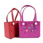 DIY Charms Beach Storage Bag EVA Tote Bag Cute Mini Beach Bag For Travel for sale
