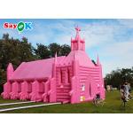 Inflatable House Tent Custom PVC Inflatable Dome Tent Quick Install Church House Tent for sale