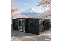 China Customizable Fireproof Foldable 20ft Container with Fully Galvanized Frame for Urban Hospitality supplier