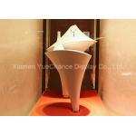 Handmade White Standing Display Rack Fiberglass Necklace Display Rack for sale