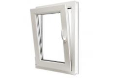 China Customized Tilt And Turn PVC Window Two Ways Open Windows Energy Saving supplier