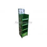 Custom Cardboard Floor Displays , Eco Friendly Cardboard Display Shelves