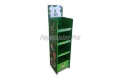 China Custom Cardboard Floor Displays , Eco Friendly Cardboard Display Shelves supplier