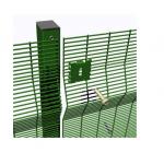 76.2*12.7mm Opening Powder Coated Airport 358 Wire Mesh Fence Rustproof for sale