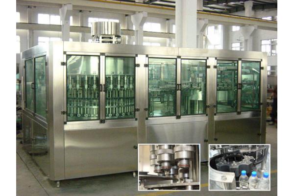 Drinking Pure Water Filling Machines With Rinser 40 / Filler 40 / Capper 10