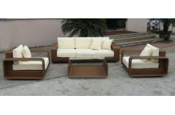 China garden rattan sofa set       supplier