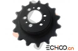 China 6H 15T Compact Track Loader Undercarriage Parts , 6726052 Metric Roller Chain Sprockets supplier