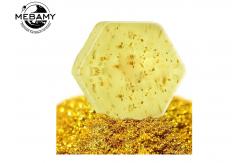 China Coconut Oil Organic Handmade Soap 24K Gold Natural Cleansing Face Whitening supplier