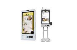 China 32 Inch Grocery Self Checkout Machines Kiosk Payment Ordering supplier