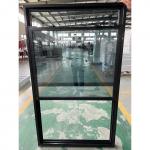 NFRC UPVC Single Hung Window Double Glazed Bay Window