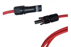 China UV Resistant DC 1000V PV1-F 1x6mm2 Extension Cable supplier