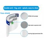 32cm * 22cm Protective Face Shield Direct Splash Protection Plastic Face Shield