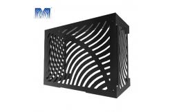 China OEM / ODM Aluminium Air Conditioner Cover Rectangle Shape Standard supplier
