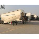3 Axle Flour Cement Bulk Powder Tanker Trailer 32 50 60 CBM for sale
