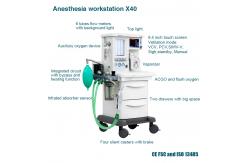 China Anesthesia ventilator X40 with touchscreen for operating room supplier