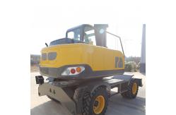 China Road Crushing Wheeled Digger Drive Multifunctional Wheel Bucket Engineering Excavator supplier