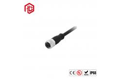 China Signal M12 Plastic Straight Angled Waterproof Aviation Connector supplier