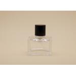 Heavy Wall Square Glass Perfume Bottles , 50ml Glass Perfume Bottles for sale