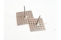 China SS Perforated Base Insulation Anchor Pins, Insulation Hangers With Dome Caps supplier