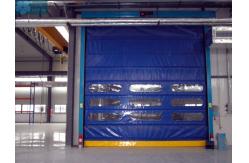 China 3m Height  0.6 M/S Roll Up Security Shutters With PVC Window supplier