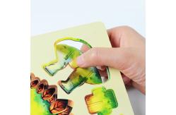 China 3D Paper Easy To Assemble Preschool Jigsaw Puzzle Shoelaces Tying Teaching Kit supplier