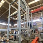 Customized Bulk Bag Unloading Station For Powder Bulk Bag Opening Equipment