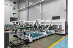 China Automatic Folder Gluer Stitching Corrugated Carton Box Machine supplier