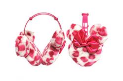 China Minnie Mouse Leopard earmuff supplier