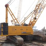 Jib Length 9m - 31m 150T Construction Crawler Crane Second Hand Equipment for sale