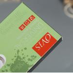 PVC Earphone Electronics Cardboard Box With Window Lid