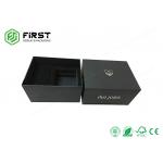 Matte Black High End Gift Boxes Customized Logo Cardboard Gift Box Packaging for sale