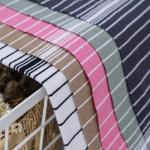 High Quqlity And Moisture-Absorbing Striped Material Fabric For Casual Wear