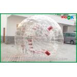 Inflatable Soccer Ball Game Commercial PVC Zorb Ball For Sports Game , Giant Inflatable Ball for sale