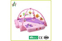 China L68cm Washable Baby Play Mat With Mini Toys ISO9001 Approval supplier
