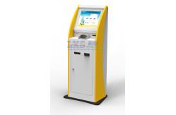 China Cold rolled steel Self Payment Kiosk With A4 Printer And Card Reader supplier