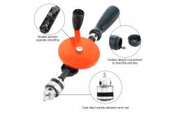 China Jewelry Making Manual Hand Crank Drill 1.5mm-9mm Precision Chucks supplier