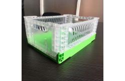 China Square Cube PP Plastic Folding Storage Crate Tasteless Household supplier