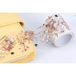 Cuttable PET Paper Masking Tape For Notebook