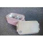 Square Stainless Steel Leakproof Thermal Bento Box Eco Friendly for sale