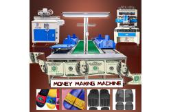 China Automatic Glue Dispenser Custom PVC Keychain Toy Doll Making Machine supplier