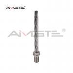1mm - 20mm Custom End Mill Carbide Expansion Reamer With Spiral Flutes Thread Shank for sale
