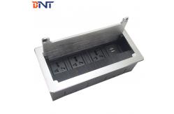 China available customized flip up table socket with double usb charger BF807 supplier